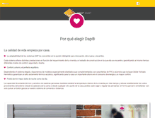 Tablet Screenshot of dap.com.ar