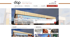 Desktop Screenshot of dap.fr